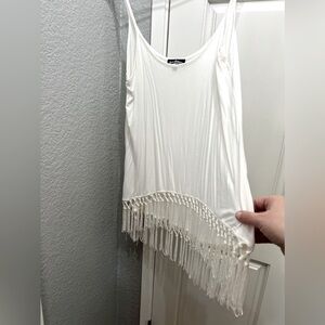 Beautiful fringe camisole blouse